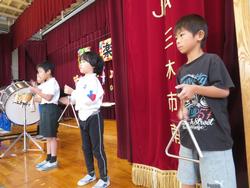 2年生音楽会の練習