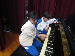 3年生音楽会の練習