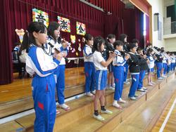 3年生音楽会の練習