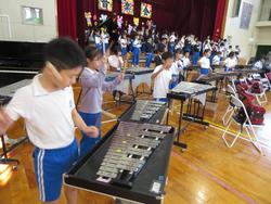 3年生音楽会の練習