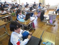 2年生タブレット学習