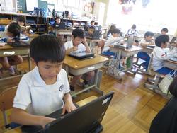 2年生タブレット学習