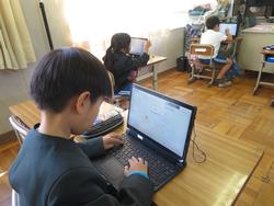 2年生タブレット学習