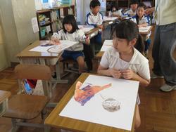 2年生図工の授業