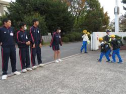 朝の挨拶運動