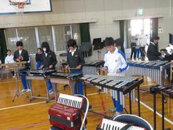 音楽クラブのミニ演奏