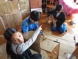 5年生三樹っ子フェスティバルの準備