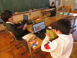 5年生三樹っ子フェスティバルの準備