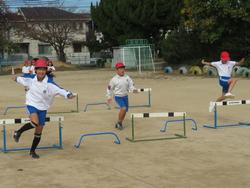 4年生体育の授業