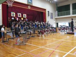 音楽会3年生の演奏