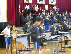 音楽会3年生の演奏