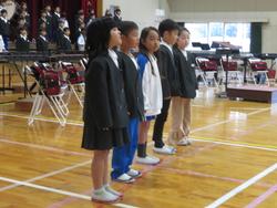 音楽会1年生の演奏