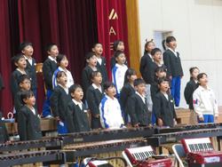 音楽会1年生の演奏
