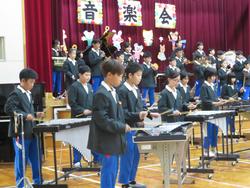 音楽会5年生の演奏