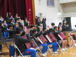 音楽会5年生の演奏