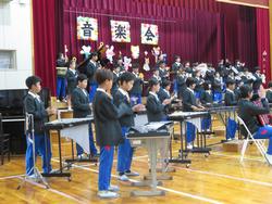 音楽会5年生の演奏
