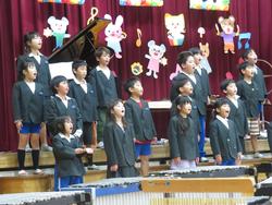 音楽会2年生の演奏