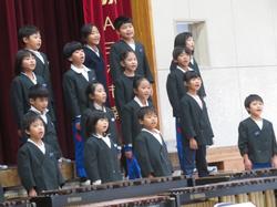 音楽会2年生の演奏