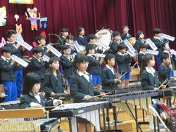 音楽会2年生の演奏