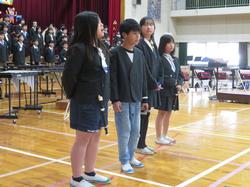 音楽会4年生の演奏