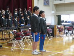 音楽会6年生の演奏