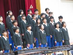 音楽会6年生の演奏
