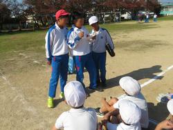 紅白対抗ドッジビー大会（3年生）