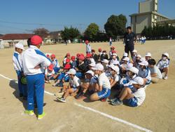 紅白対抗ドッジビー大会（3年生）