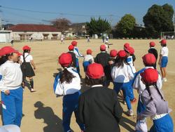紅白対抗ドッジビー大会（3年生）
