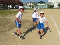 紅白対抗ドッジビー大会（3年生）