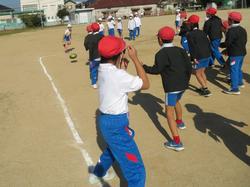 紅白対抗ドッジビー大会（3年生）