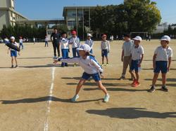 紅白対抗ドッジビー大会（3年生）