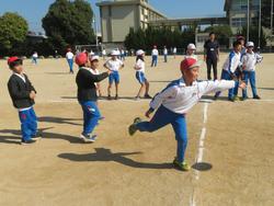 紅白対抗ドッジビー大会（3年生）