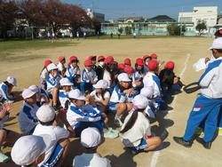 紅白対抗ドッジビー大会（3年生）