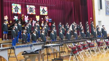 創立150周年記念音楽会の様子