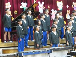創立150周年記念音楽会の様子