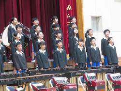 創立150周年記念音楽会の様子