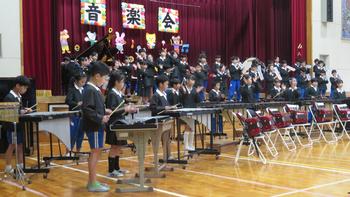創立150周年記念音楽会の様子