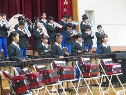 創立150周年記念音楽会の様子