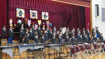 創立150周年記念音楽会の様子
