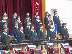 創立150周年記念音楽会の様子