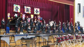 創立150周年記念音楽会の様子