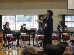 創立150周年記念音楽会の様子