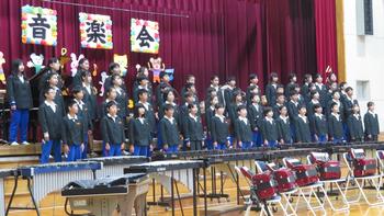 創立150周年記念音楽会の様子