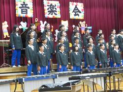 創立150周年記念音楽会の様子