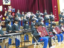創立150周年記念音楽会の様子