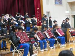 創立150周年記念音楽会の様子