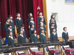 創立150周年記念音楽会の様子