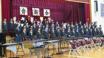 創立150周年記念音楽会の様子