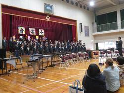 創立150周年記念音楽会の様子